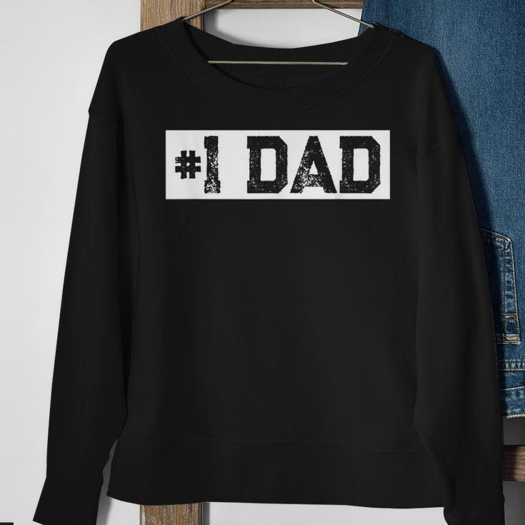 Mens Mens Vintage 1 Dad - Gift For Dad Sweatshirt Gifts for Old Women