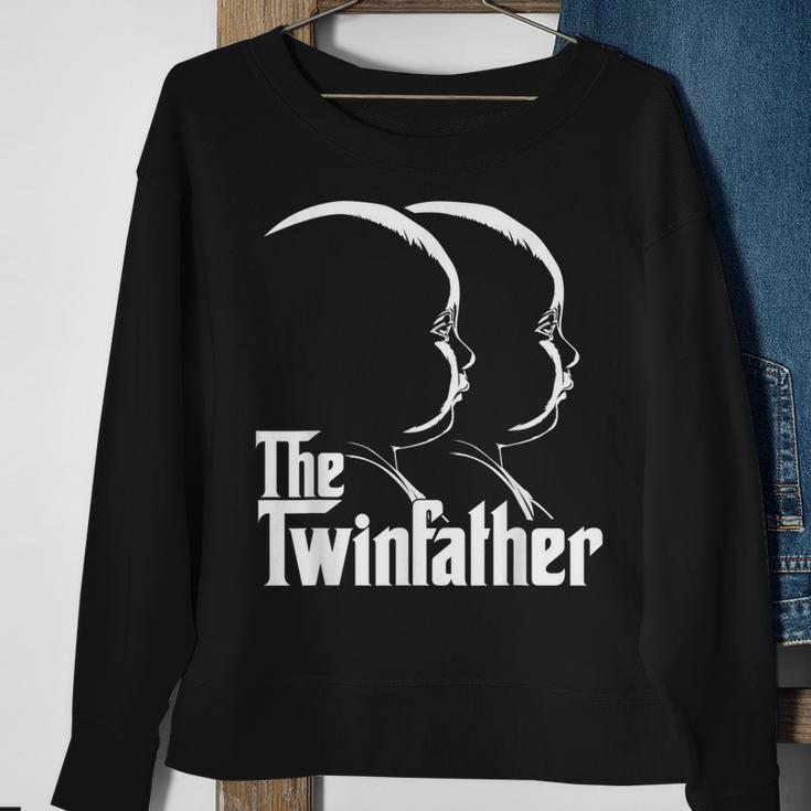 Mens The Twinfather Funny Father Of Twins Dad Gift Sweatshirt Gifts for Old Women