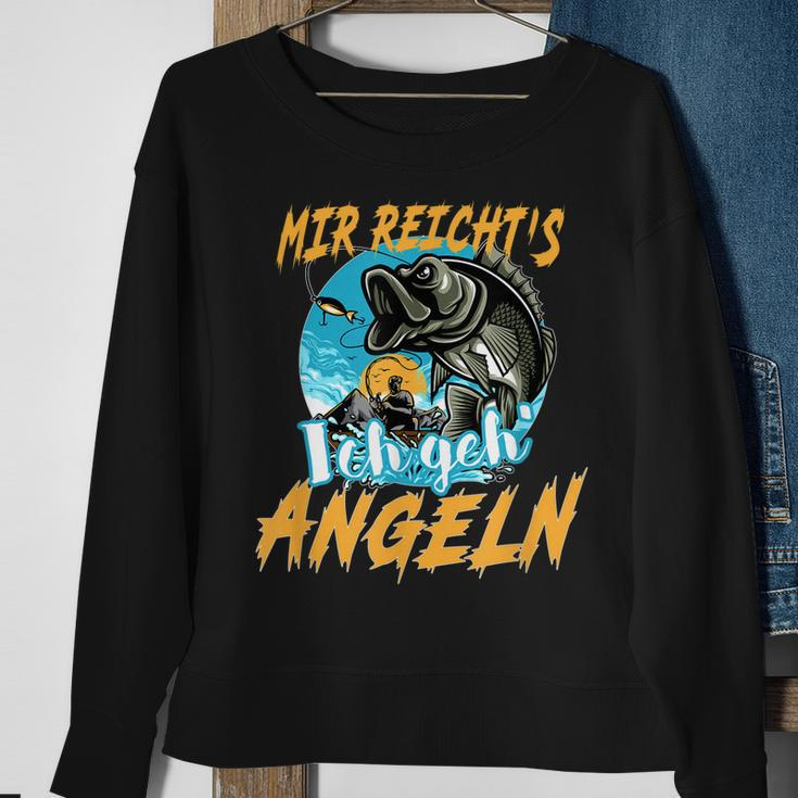Mir Reichts Ich Geh Angeln Angel Angler Fischen Geschenk Sweatshirt Geschenke für alte Frauen