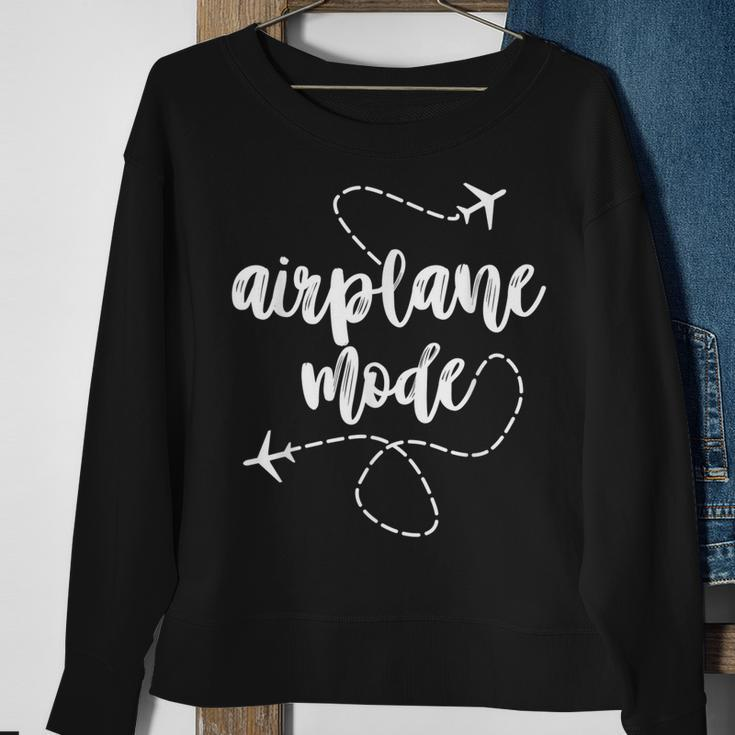 Mode Airplane | Summer Vacation | Travel Airplane Sweatshirt Gifts for Old Women