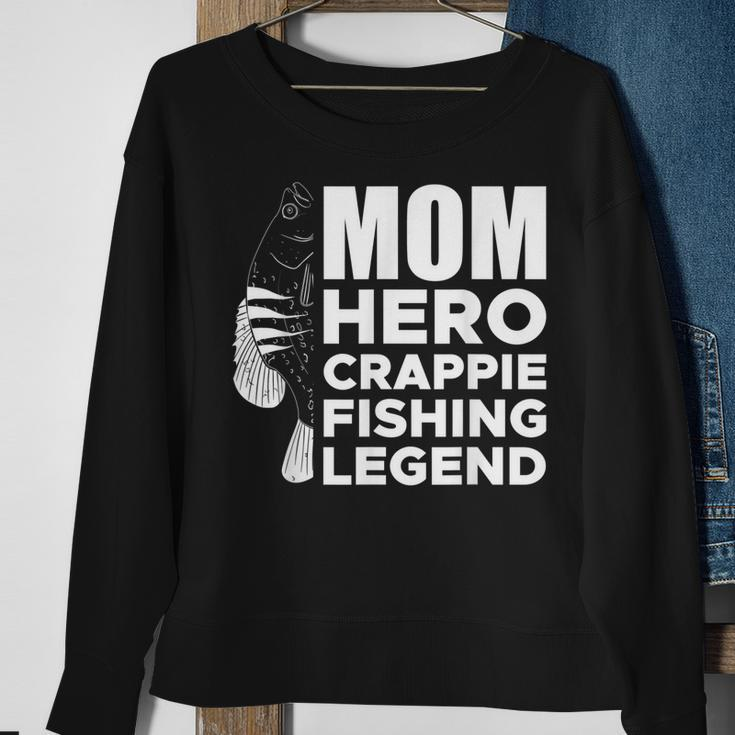 Mom Hero Crappie Fishing Legend Muttertag V2 Sweatshirt Geschenke für alte Frauen