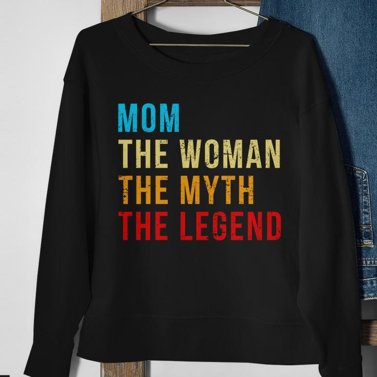 Mom The Woman The Myth The Legend Sweatshirt Gifts for Old Women