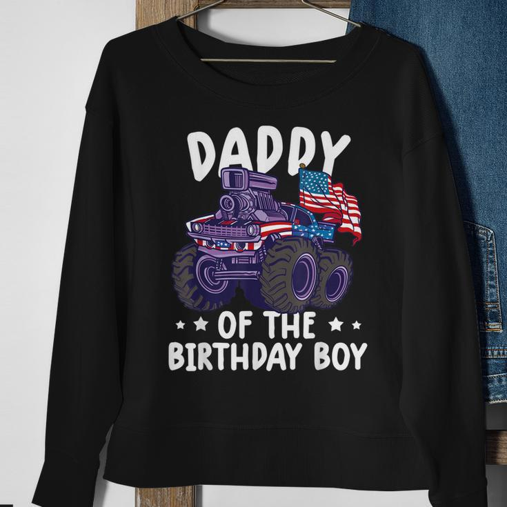 Monstertruck Vater Geburtstagskind Sweatshirt für Familienfeiern Geschenke für alte Frauen