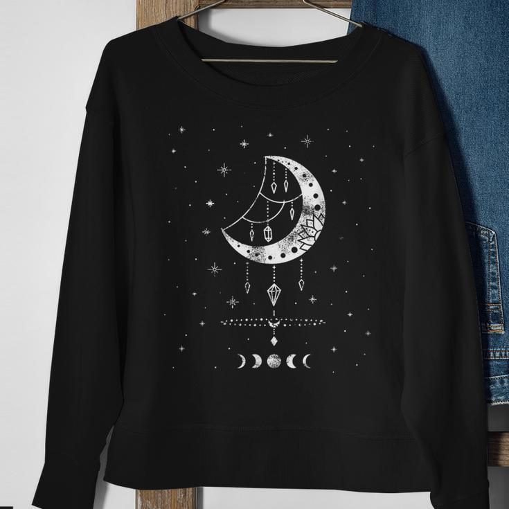 Moon Phases Magic Harmony Alchemy Astrology Gift Sweatshirt Gifts for Old Women