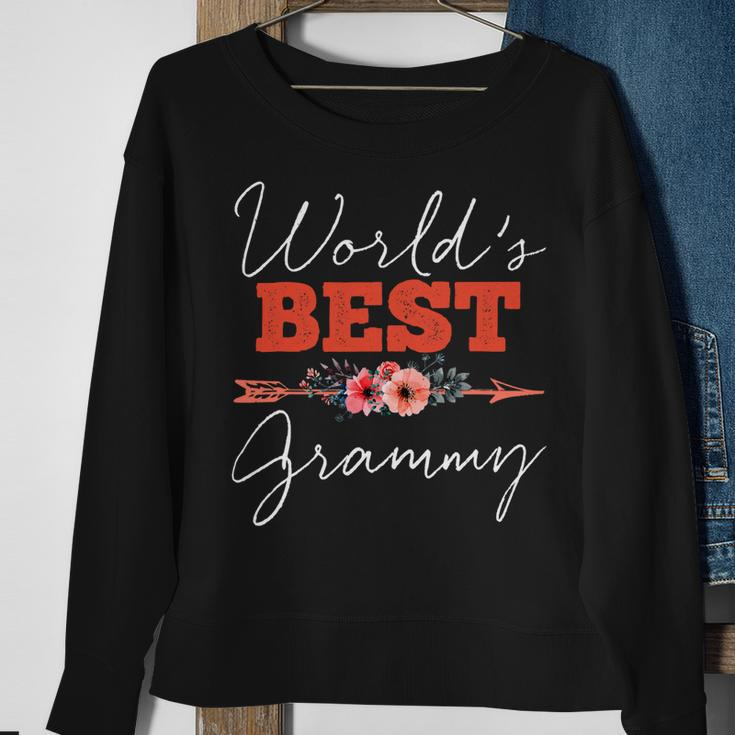 Mother Grandma Worlds Best Grammy Grandmother 41 Mom Grandmother Sweatshirt Gifts for Old Women