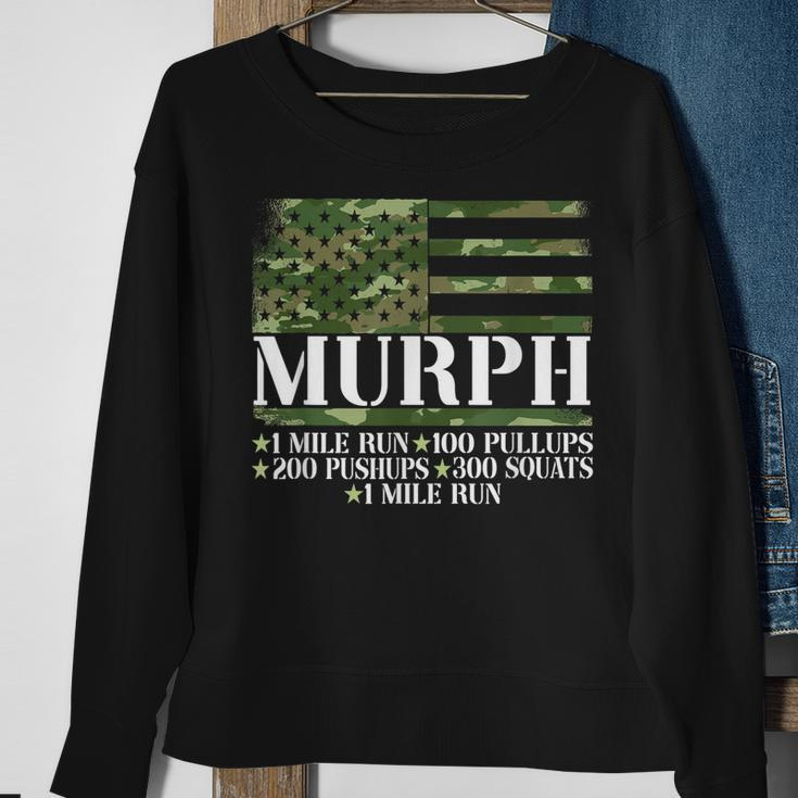 Murph Memorial Day Workout Sweatshirt Gifts for Old Women