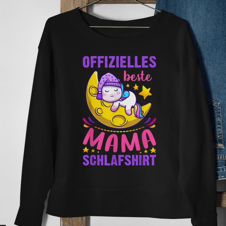 Muttertag Offizielles Beste Mama Schlaf Für Mutter Sweatshirt Geschenke für alte Frauen
