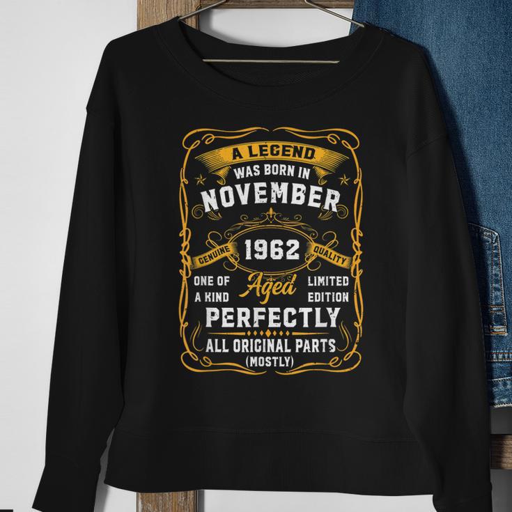 November 1962 Geburtstags Sweatshirt, Lustiges Vintage Herren Design Geschenke für alte Frauen