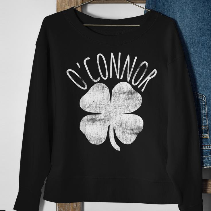 Oconnor St Patricks Day Irish Family Last Name Matching Sweatshirt Gifts for Old Women