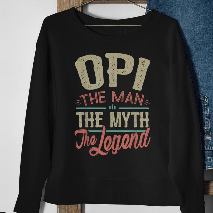 Opi From Grandchildren Opi The Myth The Legend Gift For Mens Sweatshirt Gifts for Old Women