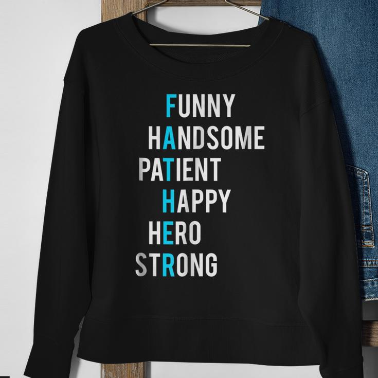 Original Fathers Day Father Acronym Best Dad 1 Gift For Mens Sweatshirt Gifts for Old Women