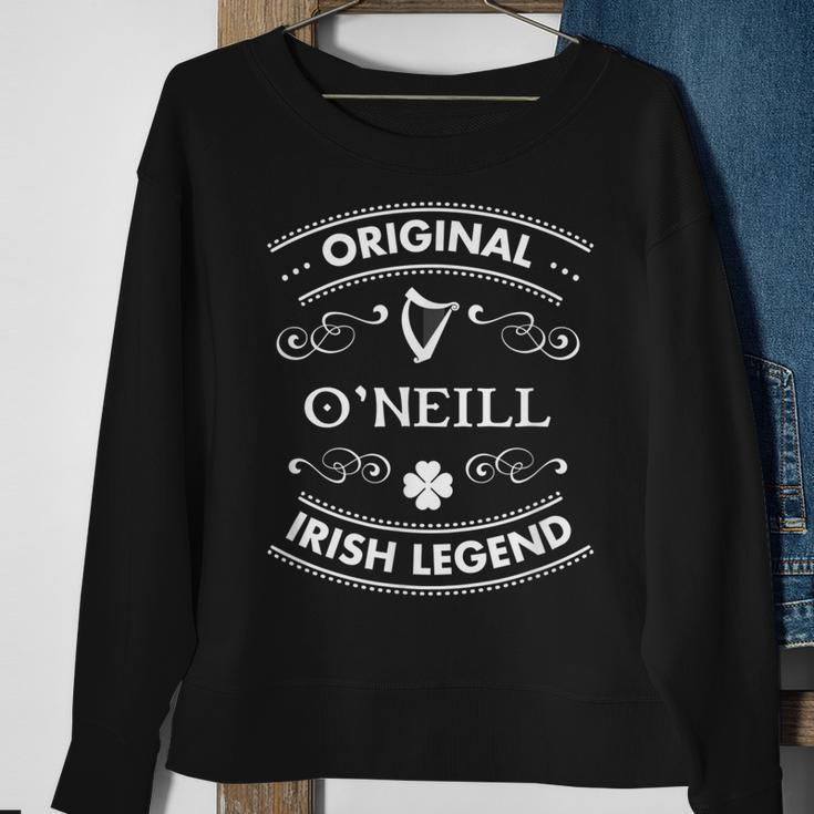 Original Irish Legend Oneill Irish Family Name Sweatshirt Gifts for Old Women