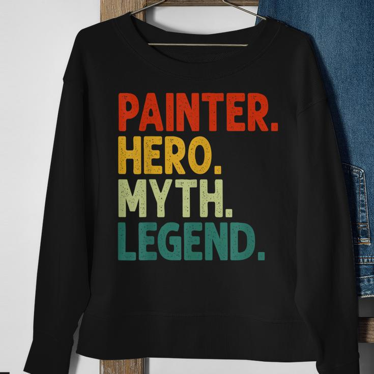 Painter Hero Myth Legend Retro Vintage Maler Sweatshirt Geschenke für alte Frauen