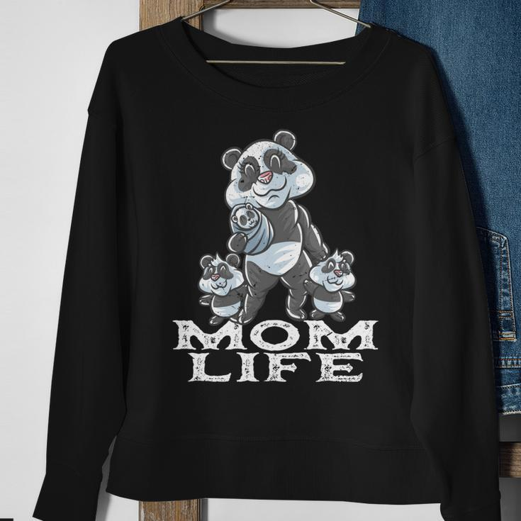 Panda-Bär Mom Life Beste Mama Mutter Muttertag Pandas Sweatshirt Geschenke für alte Frauen