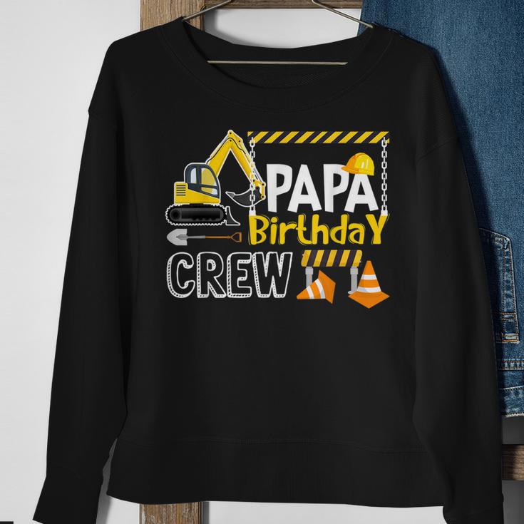 Papa Geburtstag Crew Bauhemden Geschenk Geburtstag Sweatshirt Geschenke für alte Frauen