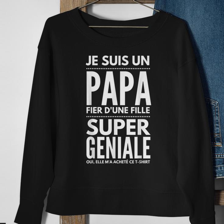 Papa Mädchen Sweatshirt für Herren, Witzig zum Geburtstag Geschenke für alte Frauen