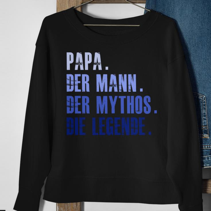 Papa Mythos Legende Geburtstag Langarm Sweatshirt, Besonderes Design Geschenke für alte Frauen