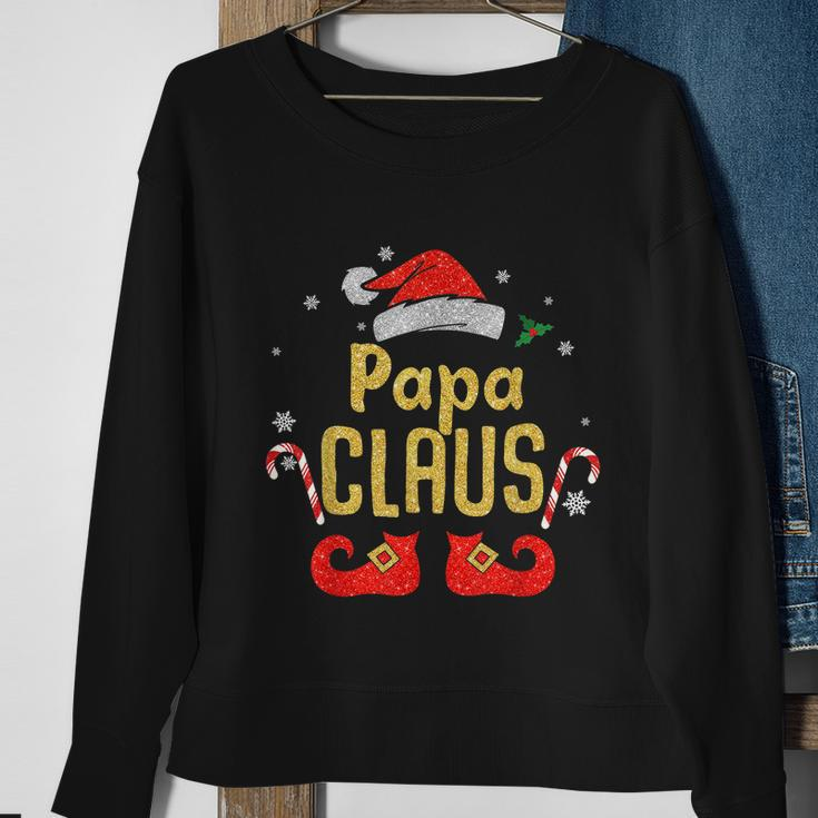 Papa Santa Claus Matching Family Christmas Shirts Tshirt Sweatshirt Gifts for Old Women
