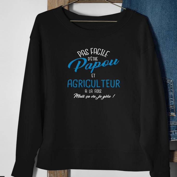 Papou Et Agriculteur V2 Sweatshirt Geschenke für alte Frauen
