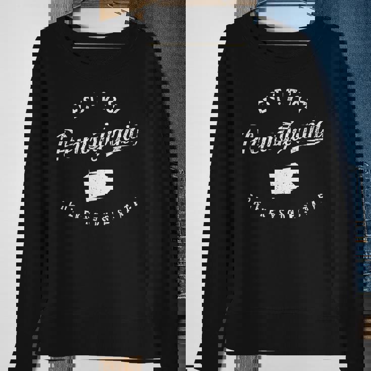 Pennsylvania Pride Visiting Pennsylvania Pennsylvania Sweatshirt Gifts for Old Women