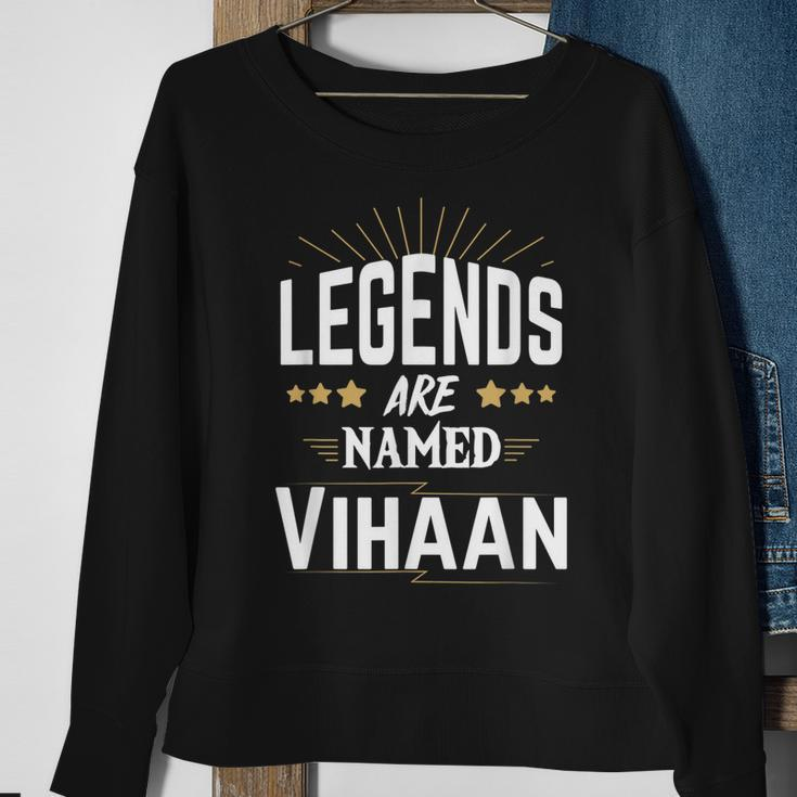 Personalisiertes Legends Are Named Vihaan Sweatshirt, Sternen-Design Geschenke für alte Frauen