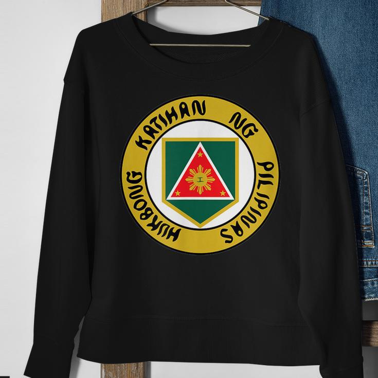 Philippine Army Sweatshirt Gifts for Old Women