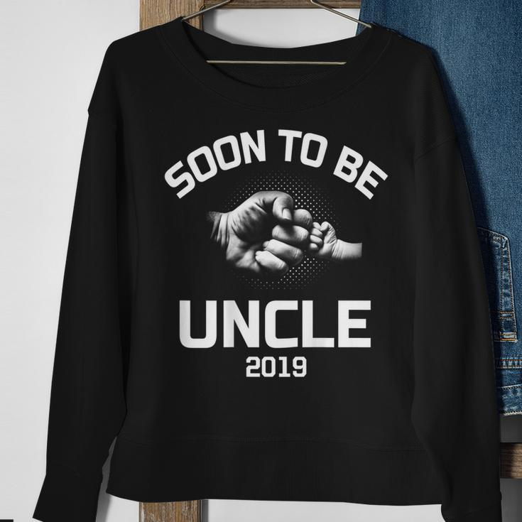 Promoted New Uncle Soon To Be Uncle Est 2019 Gift Sweatshirt Gifts for Old Women