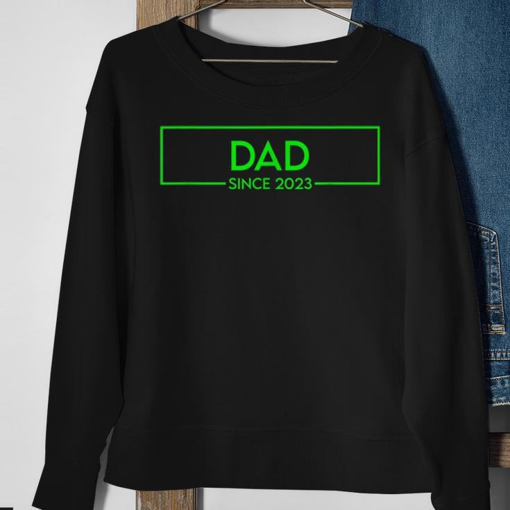 Promoted To Dad Est Sweatshirt Gifts for Old Women