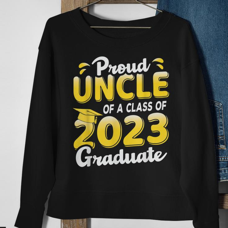 Proud Uncle Of A Class Of 2023 Graduate Senior Graduation Sweatshirt Gifts for Old Women