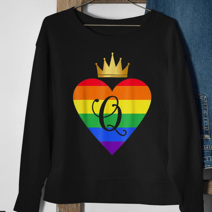 Queen Couples Matching Bridal Wedding Lgbtq Sweatshirt Gifts for Old Women