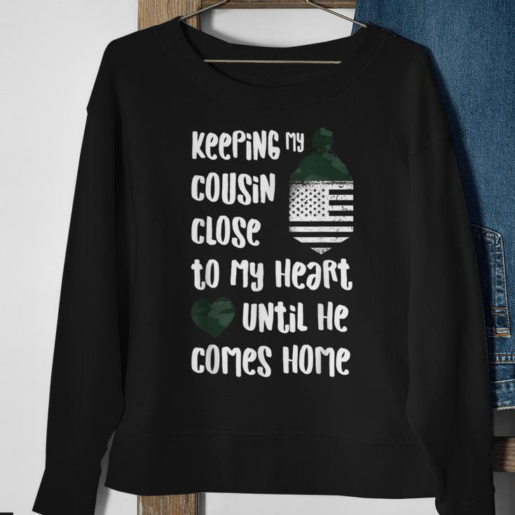 Red Friday Keeping Cousin Close To Heart Sweatshirt Gifts for Old Women