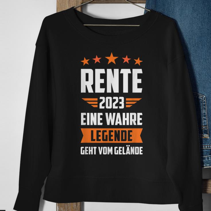 Rentner 2023 Eine Legende Geht In Rente V2 Sweatshirt Geschenke für alte Frauen