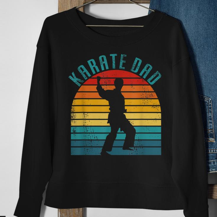 Retro Karate Dad Apparel - Vintage Karate Dad Sweatshirt Gifts for Old Women