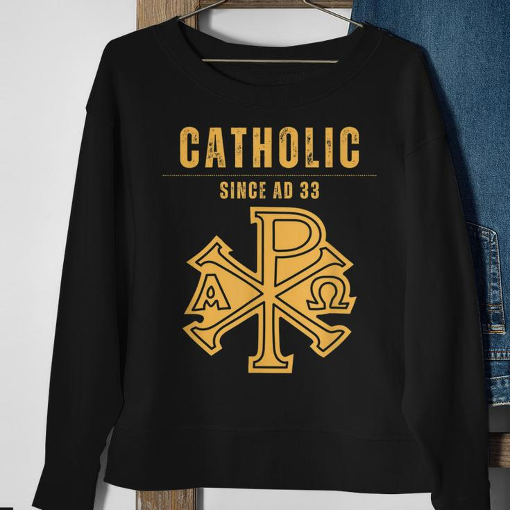 Roman Catholic Since Ad 33 Sweatshirt Gifts for Old Women
