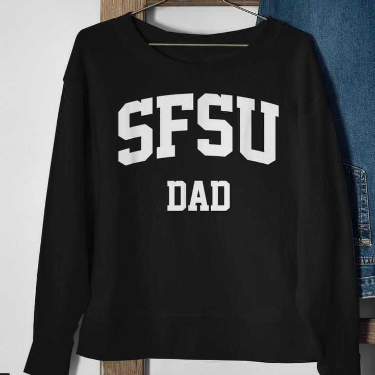 Sfsu Dad Athletic Arch College University Alumni Sweatshirt Gifts for Old Women