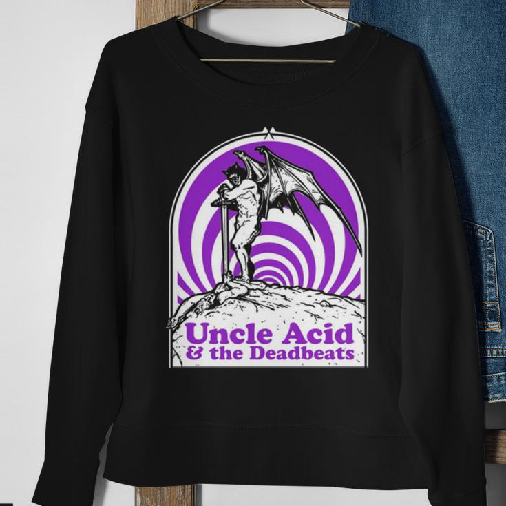 Slow Death Uncle Acid &Amp The Deadbeats Sweatshirt Gifts for Old Women