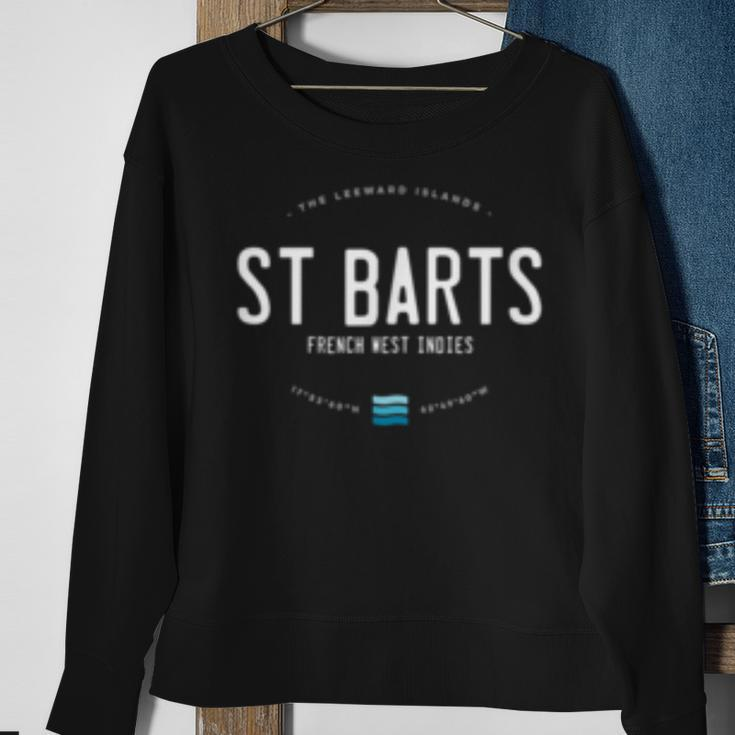 St Barts Beach Waves Gift Sweatshirt Gifts for Old Women