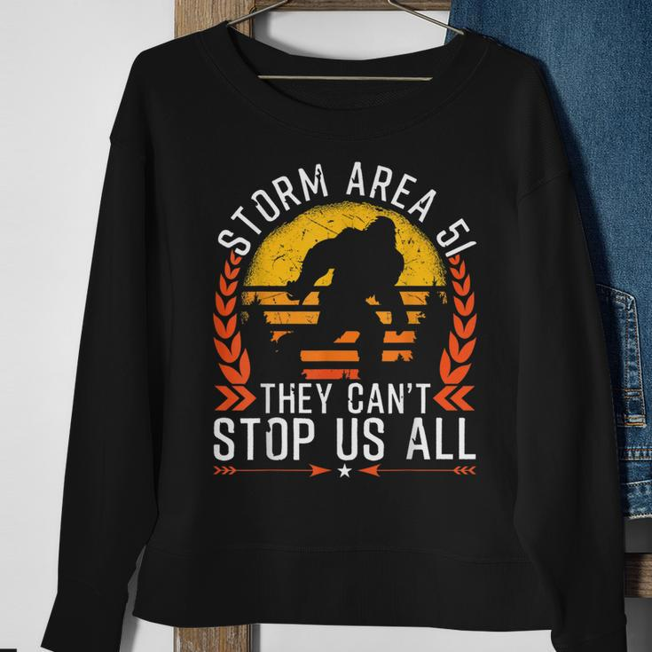 Storm-Area-51 Bigfoot Sie Können Uns Nicht Alle Aufhalten Sweatshirt Geschenke für alte Frauen