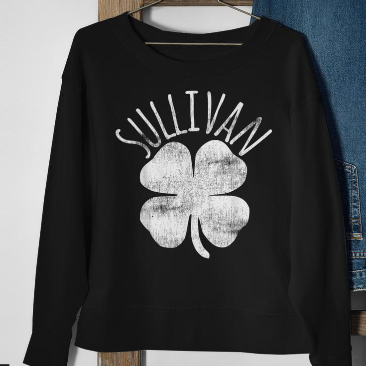 Sullivan St Patricks Day Irish Family Last Name Matching Sweatshirt Gifts for Old Women