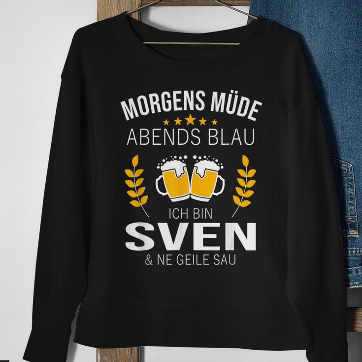 Sven Vorname Geschenk Geburtstag Lustiges Bier Sprüche Sweatshirt Geschenke für alte Frauen