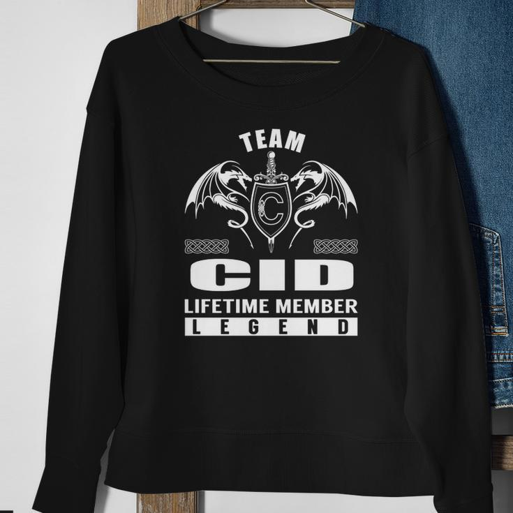 Team Cid Lifetime Member Legend Sweatshirt Gifts for Old Women