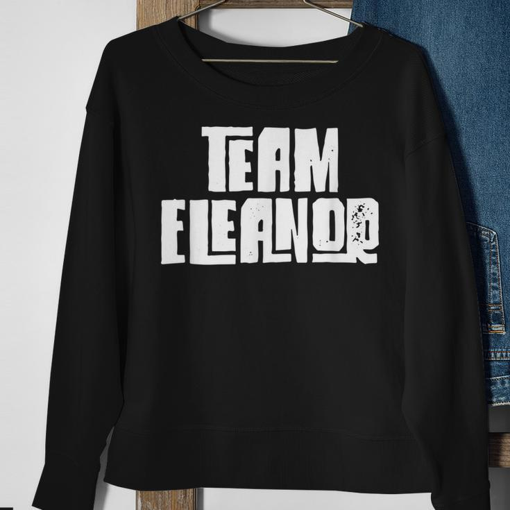 Team Eleanor Daughter Granddaughter Wife Mom Sports Name Men Women Sweatshirt Graphic Print Unisex Gifts for Old Women