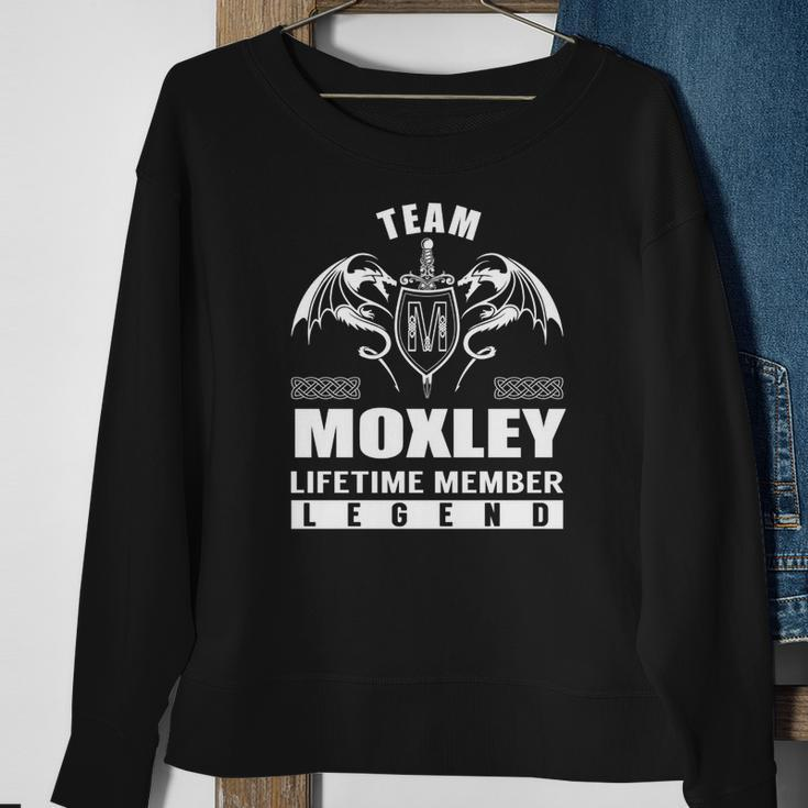 Team Moxley Lifetime Member Legend Sweatshirt Gifts for Old Women