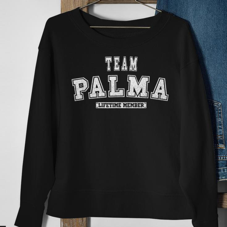 Team Palma Lifetime Member Family Last Name Sweatshirt Gifts for Old Women