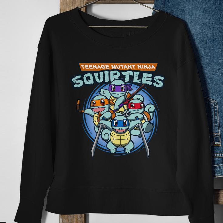 Teenage Mutant Squirtles Sweatshirt Gifts for Old Women
