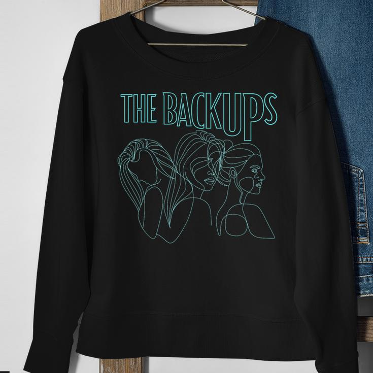 The Backups Band Merch Sweatshirt Gifts for Old Women