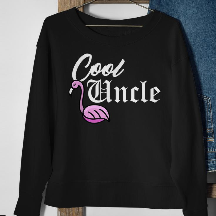 The Cool Uncle FlamingoSweatshirt Gifts for Old Women