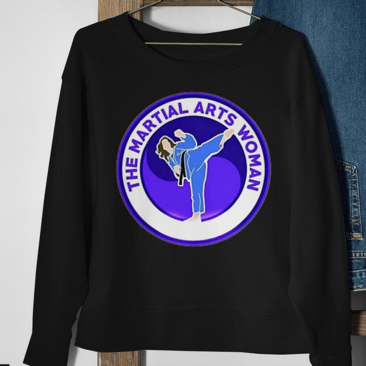 The Martial Arts Woman Sweatshirt Gifts for Old Women