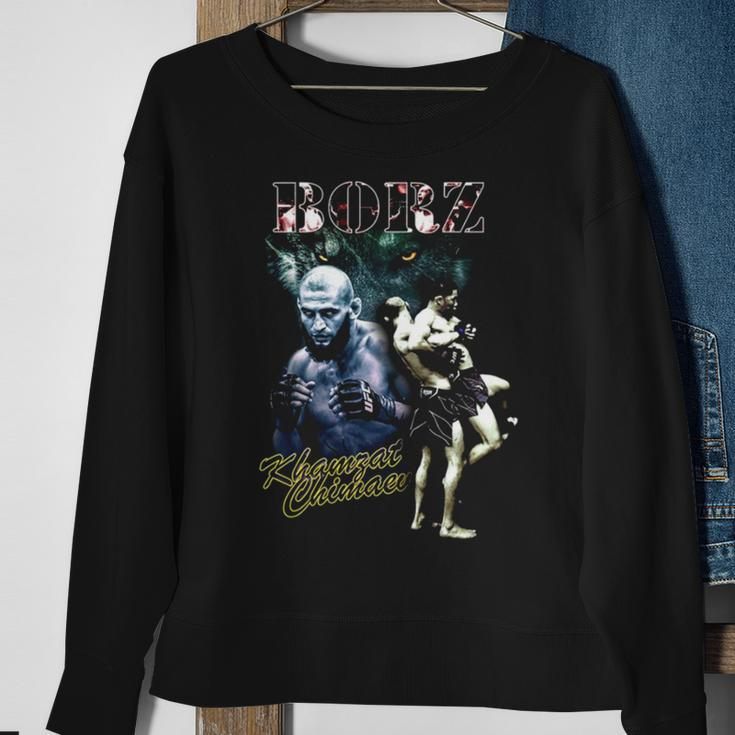 The Power Of The Wolf Khamzat Chimaev Sweatshirt Gifts for Old Women