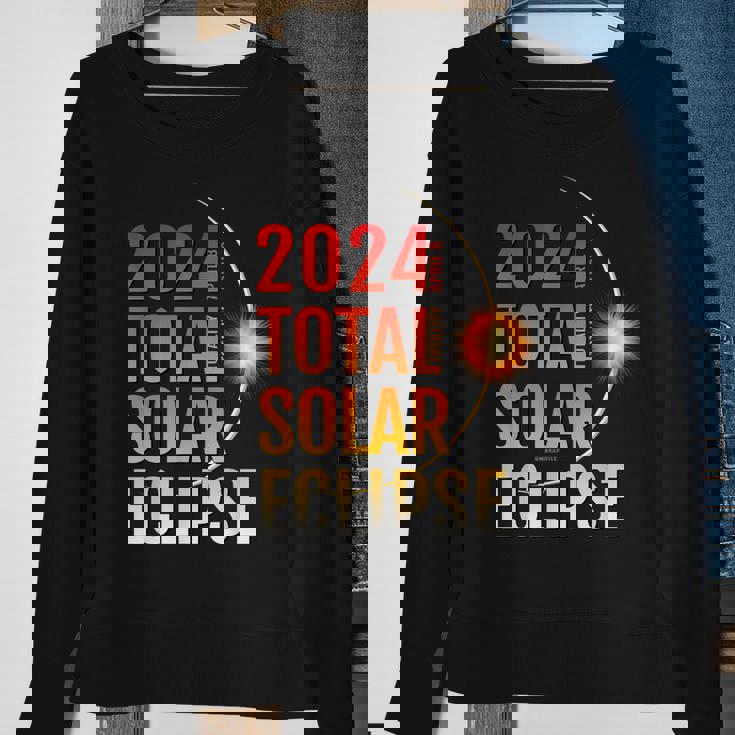 Total Solar Eclipse Totality April 8 2024 11 Sweatshirt Gifts for Old Women